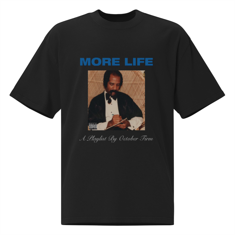 "MORE LIFE - DRAKE" Oversized T-shirt