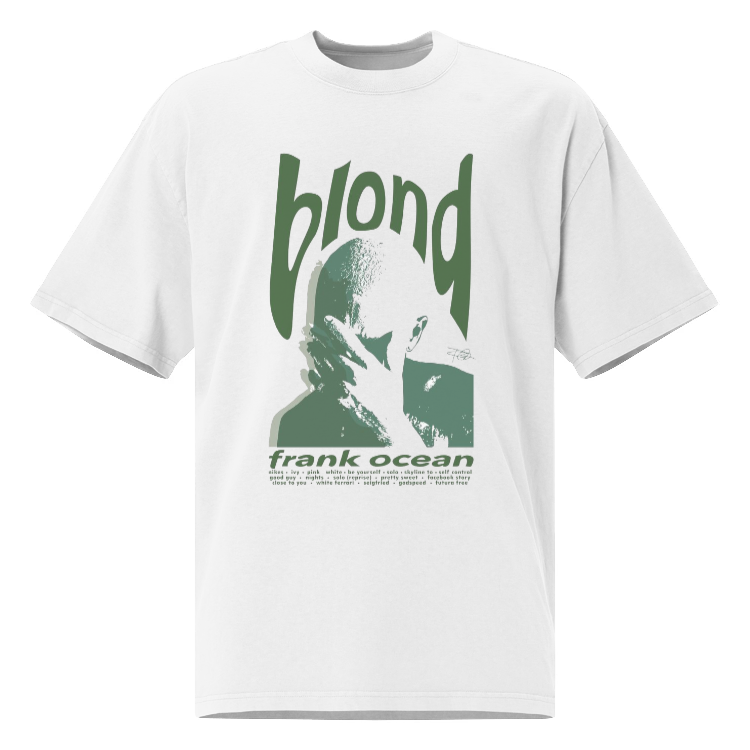 "Blond - frank ocean" Oversized T-shirt