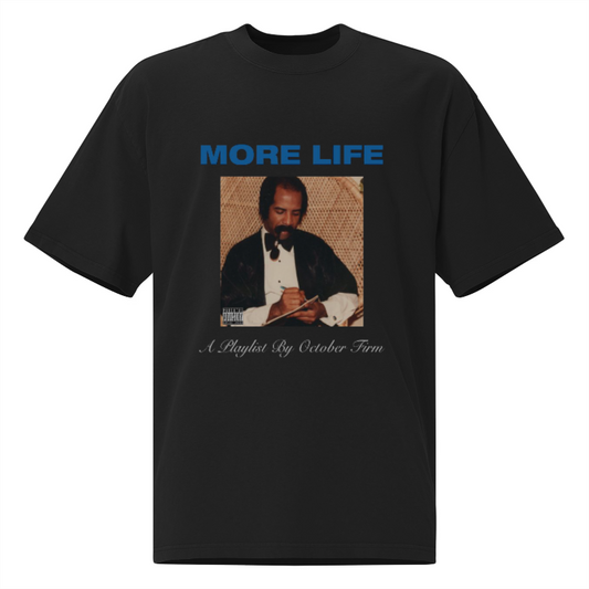 "MORE LIFE - DRAKE" Oversized T-shirt