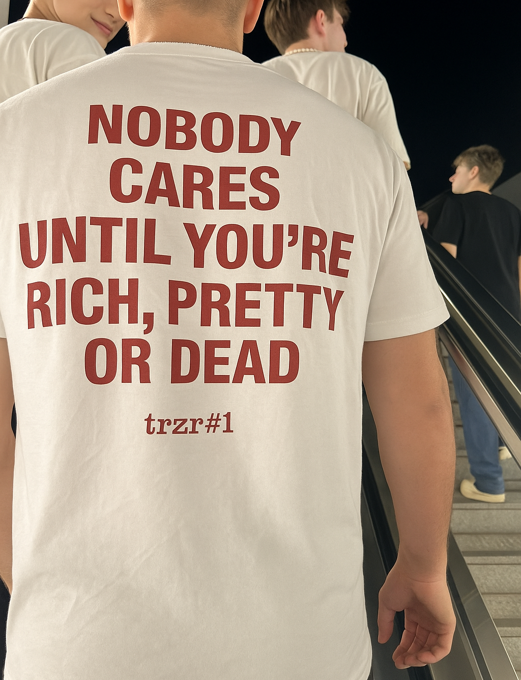 "Nobody Cares" Oversized T-shirt